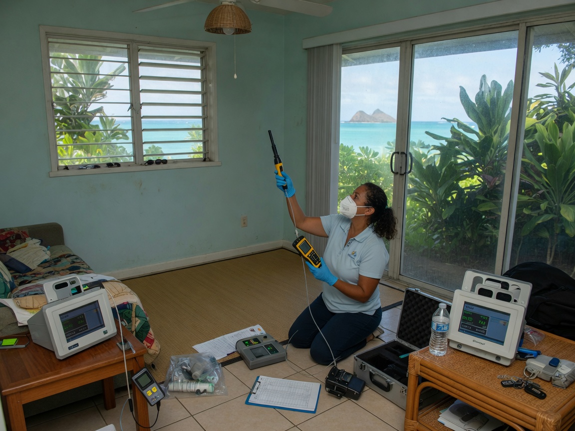 Indoor Air Quality Testing in Kailua, HI