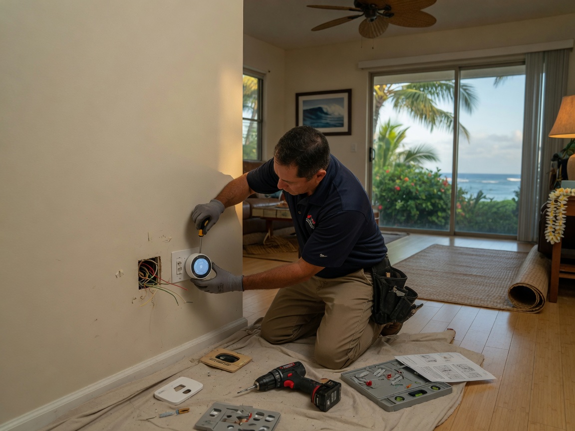Smart Thermostat Installation in Kailua, HI